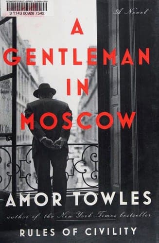 Cover of A Gentleman in Moscow by Amor Towles