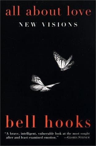 Cover of All About Love by bell hooks