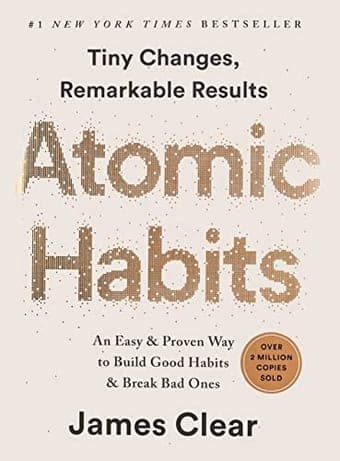 Cover of Atomic Habits by James Clear