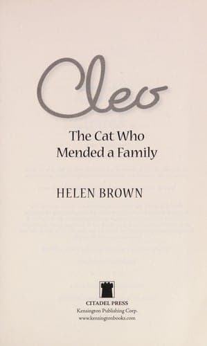 Cover of Cleo by Helen Brown