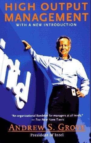 Cover of High Output Management by Andrew S. Grove