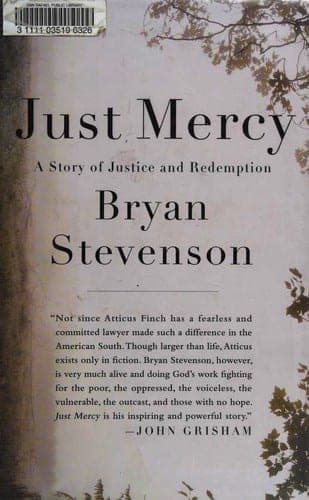 Cover of Just Mercy by Bryan Stevenson
