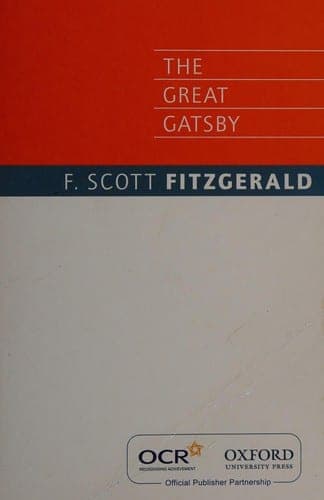 Cover of The Great Gatsby by F. Scott Fitzgerald