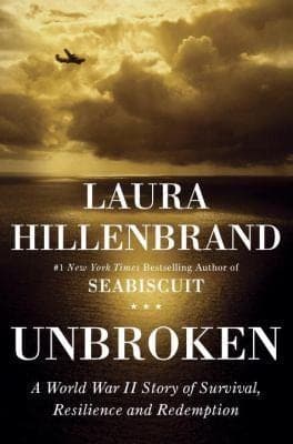 Cover of Unbroken by Laura Hillenbrand